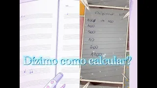 Dízimo, como calcular? Porcentagem.