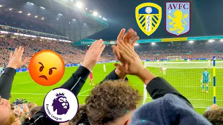 LEEDS FANS GET TOXIC AS VILLA CRUISE TO VICTORY!😡 Leeds 0-3 Aston Villa | Premier League 2021/22