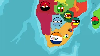 History of South Africa (SAR) - Countryballs