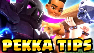 PEKKA TIPS（小技集/知識）version 2 PEKKA Bridge Spam & PEKKA RAM☺️-Clash Royale