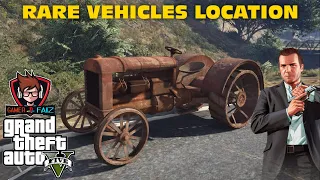 Gta 5 Offline rare vehicles location story mode !! Gamerfaiz
