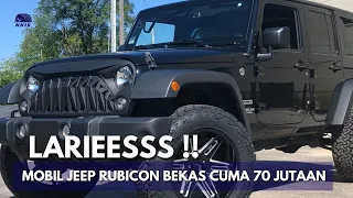 LARIEESSS !! MOBIL JEEP RUBICON BEKAS CUMA 70 JUTAAN