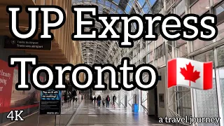 Union Station to UP Express Station to Toronto Pearson International Airport