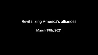 Revitalizing America’s alliances