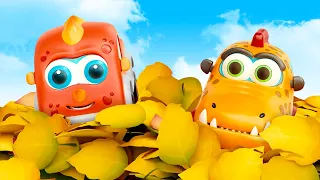 A new episode of Mocas the little monster cars cartoon for kids. Cars play new games for kids.
