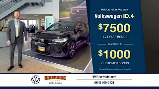 2023 Volkswagen ID.4 $7,500 EV Lease Bonus + $1,000 Customer Bonus! ⚡
