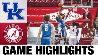 Kentucky vs #9 Alabama Highlights | 2021 College Basketball Highlights