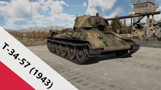 Gramy T-34-57 (1943) w War Thunder I #66