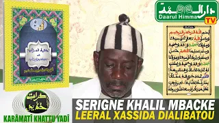 Dialibatoul Marakhib par Serigne Khalil Mbacke