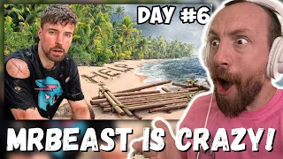 MRBEAST IS CRAZY! MrBeast 7 Days Stranded On An Island (FIRST REACTION!!!)