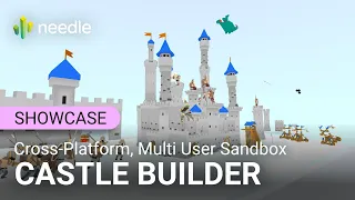 🌵 CASTLE BUILDER by Needle🏰 • a WebXR experience • made with #unity and #threejs