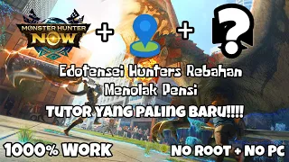 TUTORIAL TERBARU MAIN MONSTER HUNTER NOW SAMBIL TIDURAN , TANPA ROOT, TANPA PC !!!