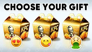 Choose Your GIFT...! LUNCHBOX Edition 🍔🍕 How Lucky Are You? Monkey Quiz