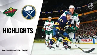 NHL Highlights | Wild @ Sabres 11/19/19