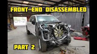 Rebuilding A Wrecked 2017 Ford F-250 Platinum Part 2