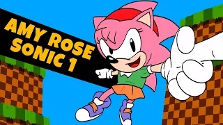 💗 AMY ROSE em SONIC 1 💗