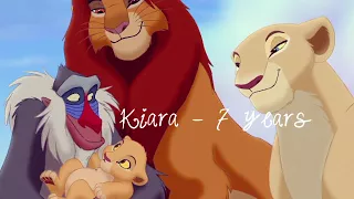 Kiara 7 years - lion king