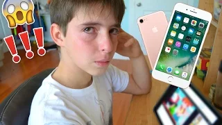 PОЗЫГРЫШ С IPHONE 7!!!// ЖЕСТОКИЙ ПРАНК