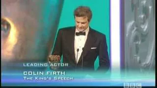 Colin Firth on 2011 BAFTAs