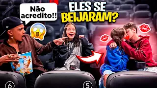 PRIMEIRA VEZ NO CINEMA COM OS CRUSHES! *eles beijaram* - MILLENA E MANU MAIA