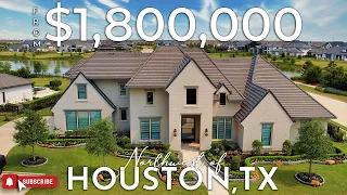 INSIDE A BREATHTAKING FULLY CUSTOM HOME FOR SALE IN CYPRESS TX  | NEAR HOUSTON | NEW HOME TOUR!