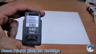 Inside Canon PG-540 (5525B005AA) Black Ink Cartridge
