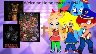 Welcome Home reacciona a FNAF//Welcome Home reacts to FNAF// #gachanox #viral #funny #gachalife