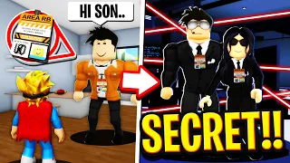 My Parents Were SECRET SPIES in Roblox BROOKHAVEN RP!!