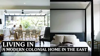 Inside A Modern Colonial Home Within A Green-Filled Sanctuary