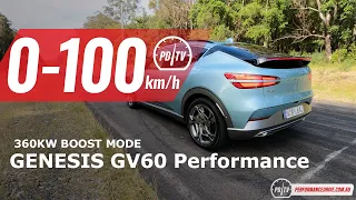 2023 Genesis GV60 Performance 0-100km/h & motor sound