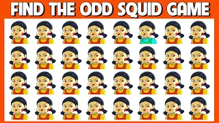 HOW GOOD ARE YOUR EYES #227 l Find The Odd Squid Game Out l Squid Game Puzzles