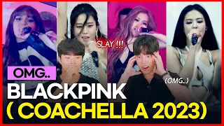 BLACKPINK - ‘Typa Girl’ Live at Coachella 2023!! [KOREAN REACTION] 🔥❗ + (QnA)