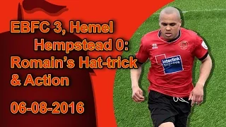 Eastbourne Borough 3, Hemel Hempstead 0: Elliott Romain's Hat-trick and Selected Highlights