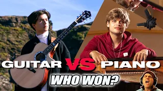 Guitar VS Piano - Marcin Patrzalek Acoustic Guitar Reaction