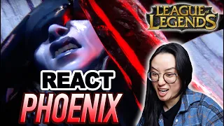 My REACTION to PHOENIX (ft. Cailin Russo, Chrissy Costanza) Worlds 2019 | League of Legends | REACT