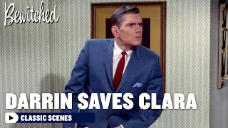 Darrin Saves Aunt Clara From Losing Her Powers | Bewitched