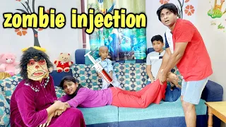 Zombie injection 🧟‍♂️ 💉 | comedy video | funny video | Prabhu Sarala lifestyle