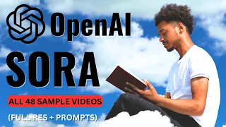 OpenAI Sora: All 48 Demo Videos in Full in Hi-Res with Prompts (New AI Video Generator!)