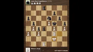 Blanco Jorge vs Capablanca • Havana - Cuba, 1901