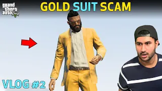 GTA 5 : 50 MILLION GOLDEN SUIT SCAM WITH TREVOR | GTA 5 VLOG #2