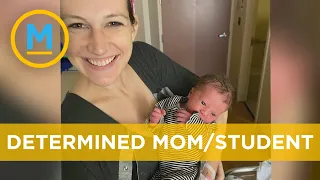 Woman finishes the Bar Exam despite going into labour while taking it | Your Morning