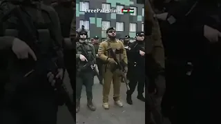 Chechen Army - Free Palestine🇵🇸 #chechenarmy #freepalestine #akhmat #shorts #youtubeshorts