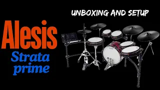 Alesis Strata Priming Unboxing and Setup