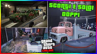 ADDIO NEVE & NUOVA AUTO AGGIUNTA! AGGIORNAMENTO SETTIMANALE SCONTI E SOLDI DOPPI GTA 5 ONLINE ITA