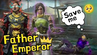 When Daughter June Called Father Emperor for Help 👑 || Shadow Fight 4 Arena
