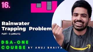 Trapping Rainwater Problem | Leetcode | Rain water trapping problem | DSA-One Course #16