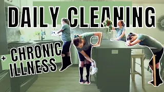 Daily Chronic Illness Cleaning Routine! | My Routine + TIPS!