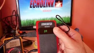 ON ريسيفر لايقلع عالق على   ECHOLINK  mini BRAVO