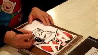 Ron Lim sketches Wolverine