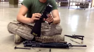 M16A4 disassembly , reassembly and function check